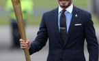 David Beckham et le prince William supporters de l'équipe de foot britannique aux JO