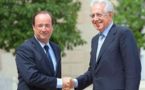 Hollande et Monti : «Tout faire pour préserver l'euro»