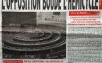 A la Une du Journal Sud Quotidien du 07 Août