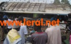 Photos de l'accident mortel sur l’axe Kaolack-Kaffrine 