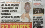A la Une du Journal L'Observateur du 08 Août
