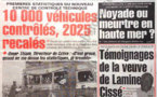 A la Une du Journal Le Populaire du 10 Août