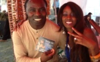 Queen Biz et l'ex-footballeur international Souleymane Sané en Allemagne