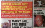 A la Une du Journal L'Observateur du 13 Août