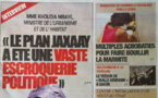 A la Une du Journal Direct Info du 13 Août
