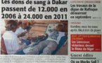 A la Une du Journal Le Soleil du 10 Août