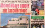 A la Une du Journal Walfadjri du 25 Août