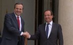Hollande assure à Samaras que "l'Europe fera ce qu'elle doit" pour aider la Grèce