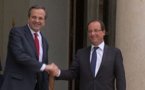 Hollande assure à Samaras que "l'Europe fera ce qu'elle doit" pour aider la Grèce