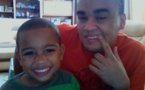 Philip Monteiro et son fils Warren tel père, tel fils