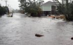 Les côtes de la Louisiane atteintes par l'ouragan Isaac