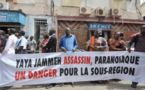 [Vidéo] Manifestation devant l'ambassade de Gambie à Dakar