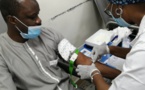 Semaine patriotique du don de sang: Ousmane Sonko donne l'exemple au CNTS (Photos)