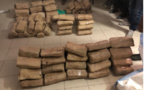 Sandiara: Saisie de 106 kg de drogue par la gendarmerie 