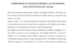 Changement concernant le Hadj 2020: Pr. Abdoul Aziz Kébé apporte des éclaircissements