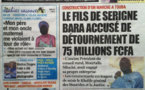 A la Une du Journal L'Observateur du 07 Septembre 
