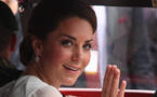Photos- Kate Middleton tâche de garder le sourire