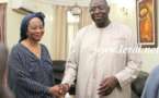 Les images de la passation de service entre Nancy Ngom et Babacar Touré