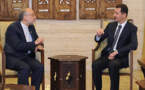 Le ministre iranien des affaires étrangères rencontre Assad