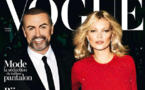 Kate Moss et George Michael cover friends