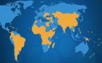 Covid-19 à l’échelle mondiale : - les États-Unis le pays le plus touché, suivis du Brésil , du Royaume-Uni , de l'Italie et de la France