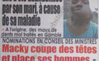 A la Une du Journal Rewmi Quotidien du 21 Septembre 