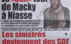 A la une du Journal Rewmi Quotidien du 22 Septembre 