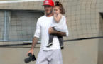 David Beckham emmène Harper au foot
