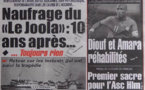 A la Une du Journal Le Populaire du 24 Septembre 