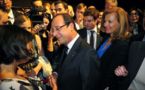 François Hollande «se produit» à Broadway