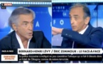 Accrochage très tendu entre Éric Zemmour et Bernard Henri-Levy sur CNews (VIDEO)