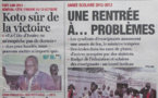 A la Une du Journal l'Observateur du 29 Sept