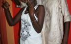 Ndeye Marie Diaw, miss humanitaire 2012 avec le comédien Ndiol tothie tothie