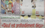 A la Une du Journal Stade du 01 Oct