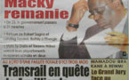 A la Une du Journal Rewmi du 01 Sept