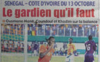 A la Une du Journal Walf Sports du 02 Octobre 