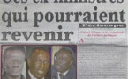 A la Une du Journal L'Office du 04 Octobre 