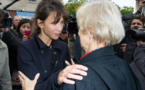 Photos- Sophie Marceau dit adieu à Claude Pinoteau
