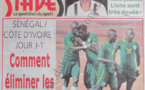 A la Une du Journal Stades du 12 Octobre 