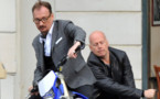 DIAPO Bruce Willis et Catherine Zeta-Jones en tournage à Paris
