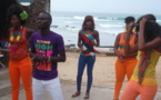 Un groupe de danse prêt à faire sa démonstration