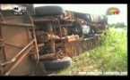 [VIDEO] Accident motel sur la Route de Mbirkilane - 2 Morts et 20 blessés
