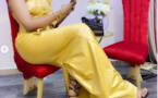 Oumou de la série "Golden" habillée comme une reine le jour de la Tabaski(Phos)