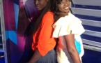 La top model international Dji Dieng en complicité avec Sister Mya de la Rts