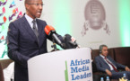 Abdoul Mbaye prenant part au Forum Africa Media Leaders