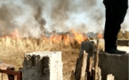 Kédougou : Un violent incendie emporte une fillette et un bébé, leur grand-mère en soins intensifs!
