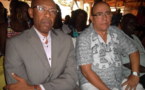 Michael Soumah en compagnie du musicien-arrangeur Aly Hachem 