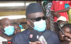 VIDEO: Amadou Mberry Sylla  offre 1 500.000 FCfa aux sinistrés du marché central de Louga