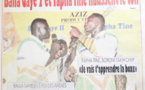 A la Une du Journal Sunu Lamb du 26 Novembre