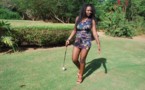 La très sexy Samira jouant au Golf